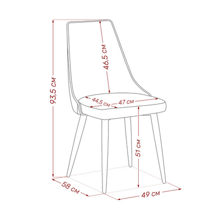 Стул Leset Эби ЛЮКС