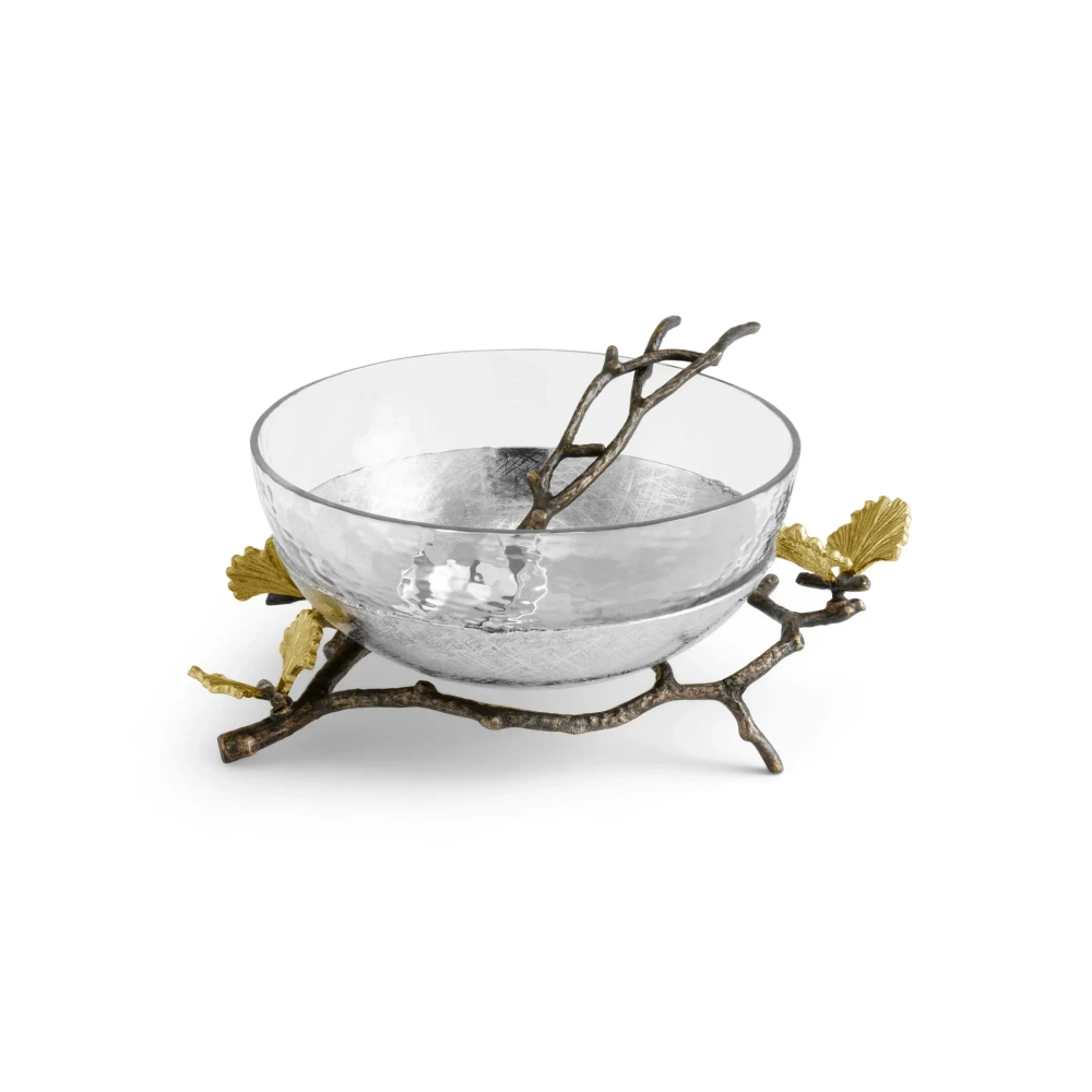 Чаша для орехов с ложкой Michael Aram Butterfly Ginkgo (15 см)