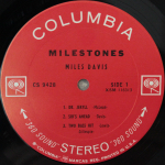 Miles Davis / Milestones (LP)