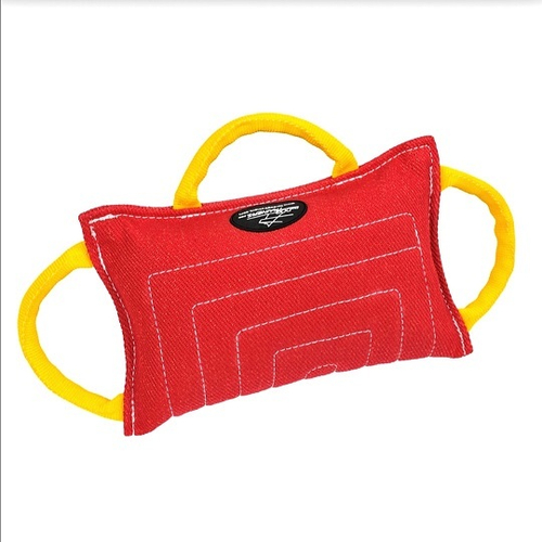 КУСАЛКА-ПОДУШКА С ТРЕМЯ РУЧКАМИ ИЗ СПЕЦТКАНИ "TUG TOY" ТЕ39