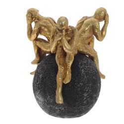 GAEM Фигурка декоративная "Три человека", L15 W15 H18 см