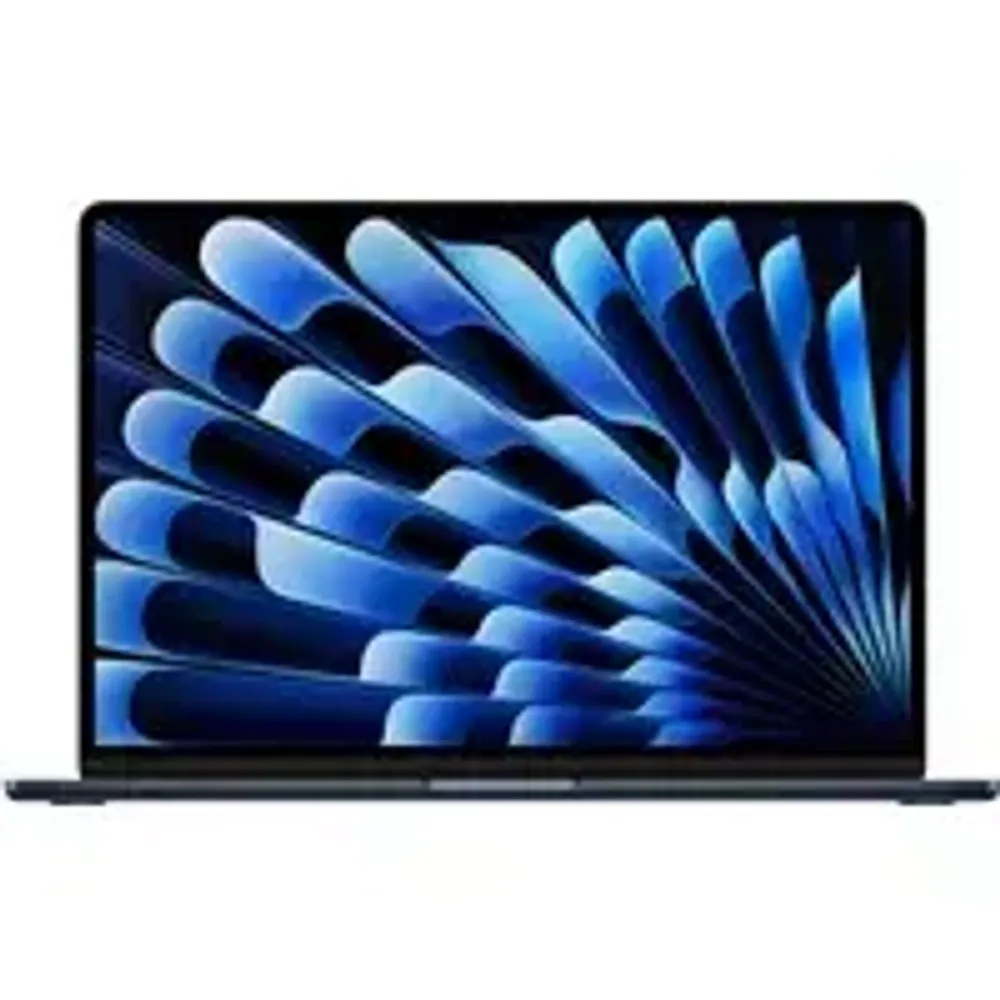 15.3&quot; Ноутбук Apple MacBook Air 15 2023, 2880x1864, Apple M2 3 ГГц, RAM 8 ГБ, SSD 256 ГБ, Apple graphics 10-core, macOS, MQKW3LL/A, midnight, английская раскладка