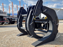 Захват лесной на Экскаватор-погрузчик Terex