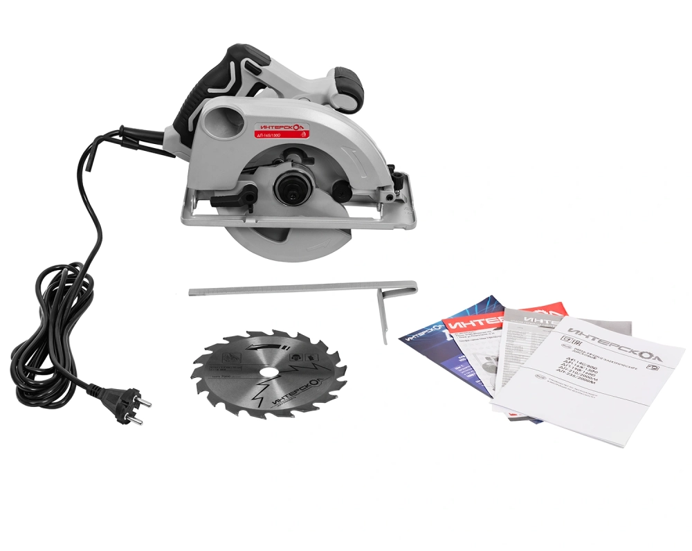 Дисковая пила ИНТЕРСКОЛ ДП-165/1300