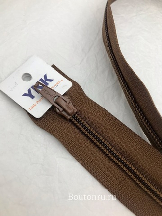 Молния YKK Молния витая, однозамковая разъемная тип 5 каштановый 900 Каштановый