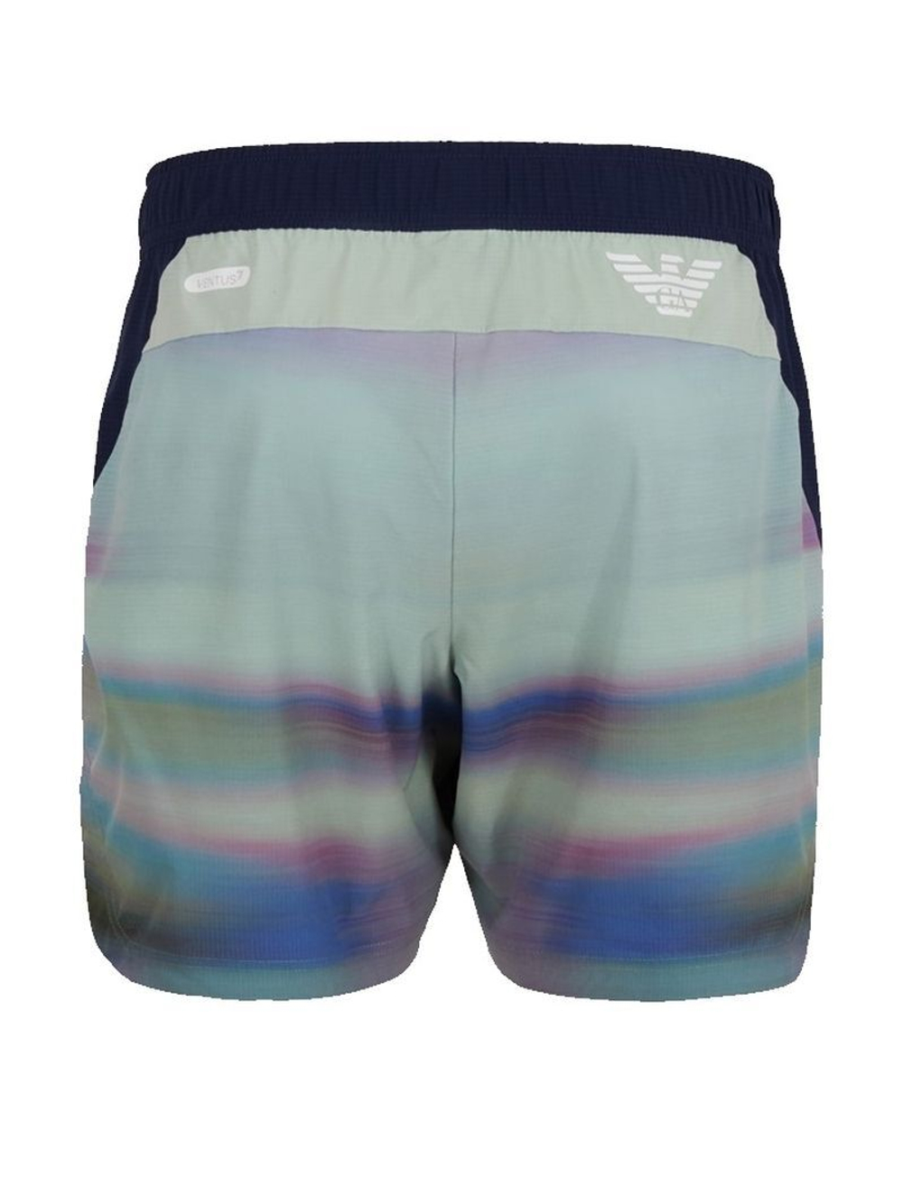 Мужские теннисные шорты EA7 Man Woven Shorts - темно-синий