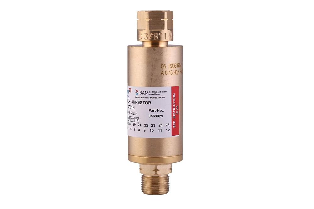 463829 Клапан защиты от обратного удара, DG 91 N, для горючего газа, подключение G3/8&quot;LH