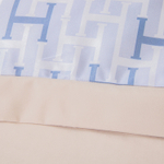 КПБ Сатин MS на резинке MSR003, Евро, 4 наволочки, простынь 140*200*30