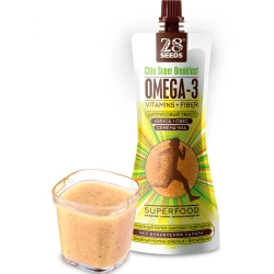 Супер-завтрак Чиа ОМЕГА-3 «Цитрусовый твист» 220 г — завтрак с семенами чиа и хлопьями в стакане