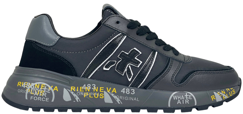 Premiata Mick 1453 Комбинированные черные