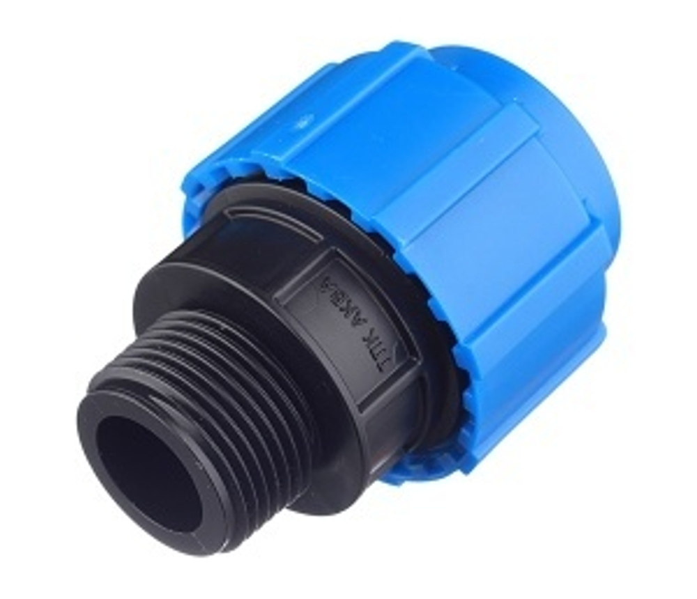 Муфта  ПЕРЕХ. 63 х  2*нр. ПНД  30 В-4