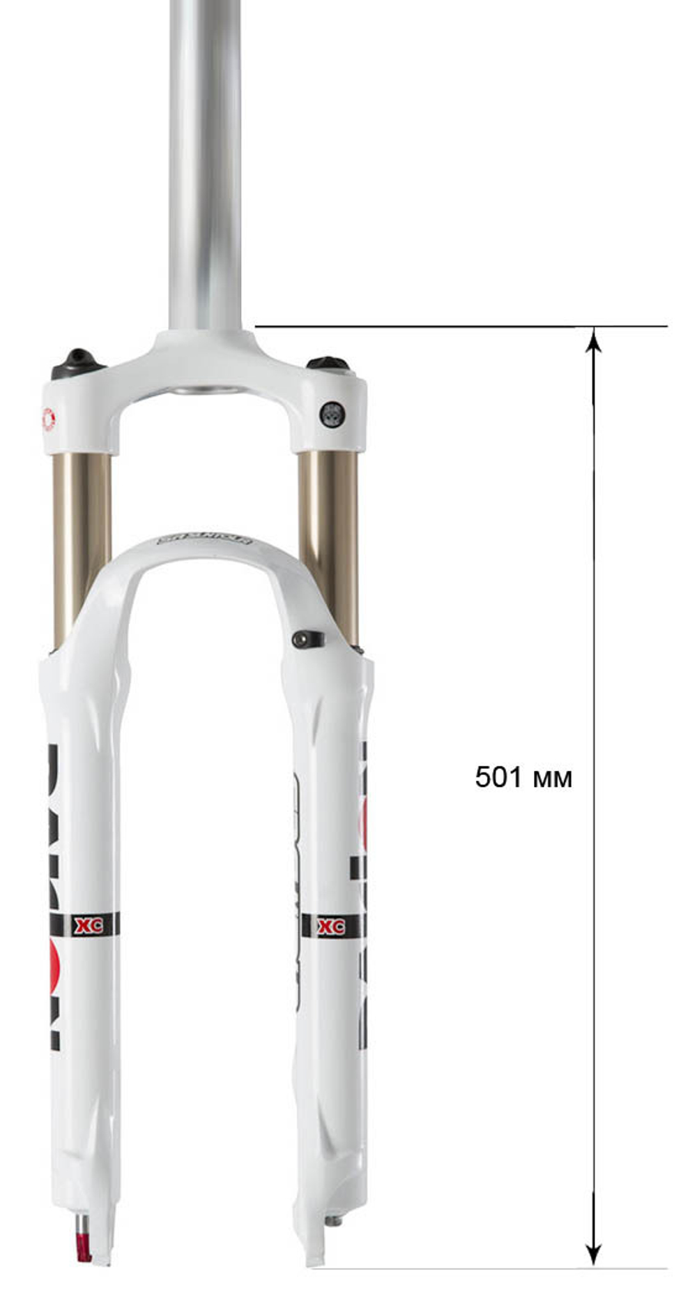 Вилка 26", черная, ход 120мм, штаны магниевые, штырь сталь.SF14-RAIDON XC RL-R 26" 120