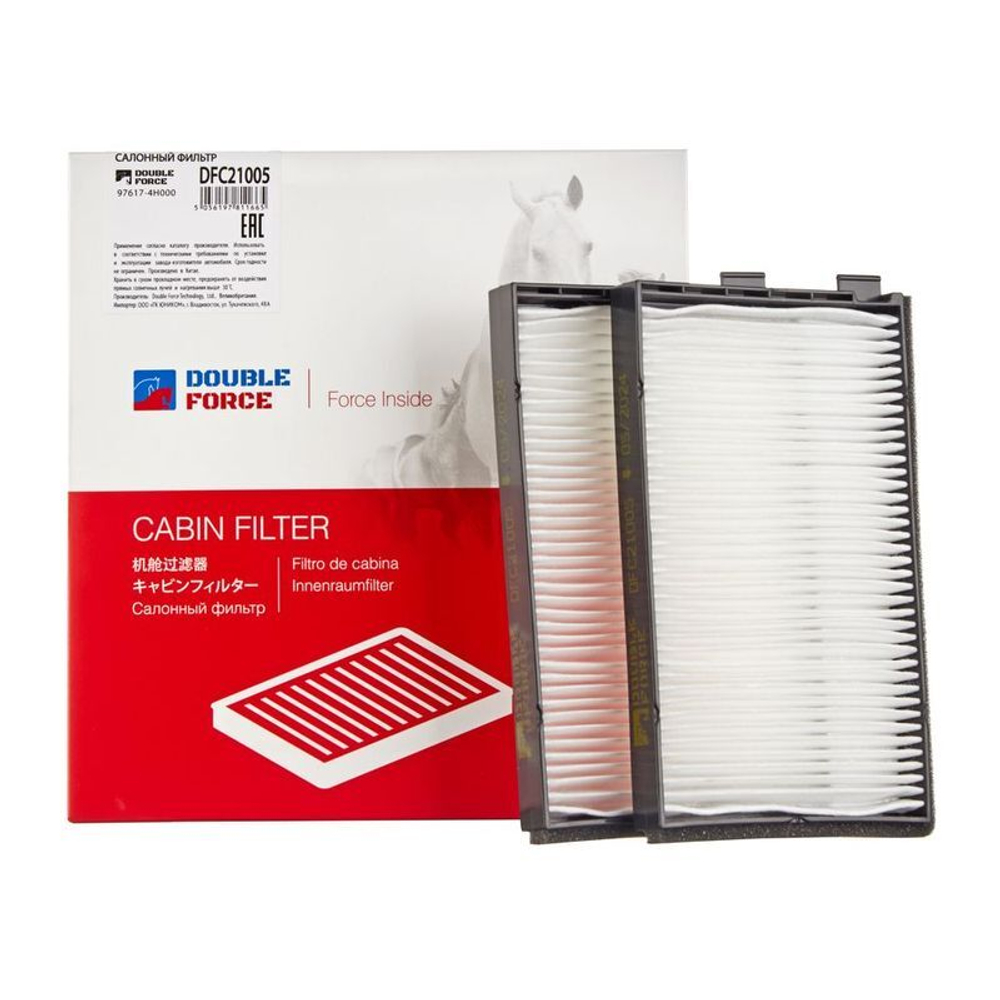 Фильтр салонный DOUBLEFORCE DFC21005