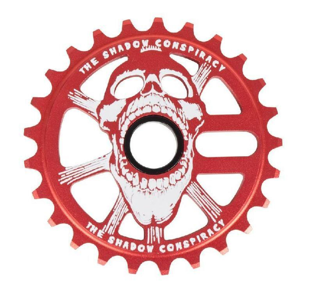 BMX звезда Shadow Scream Sprocket Crimson Red 25T
