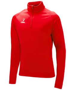 Джемпер тренировочный CAMP Training Top 1/4 Zip, красный, детский