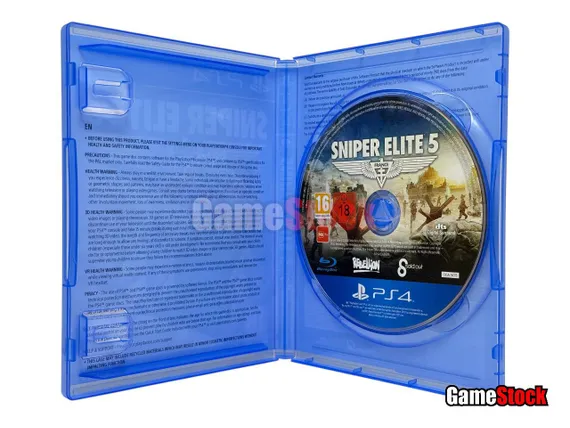 PS4 Sniper Elite 5 (Б/У, Русские субтитры, CUSA-16075)