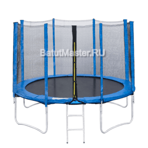 Батут для дачи с сеткой, диаметр 6 фт