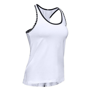 Женский топ теннисный Under Armour Knockout Tank - белый