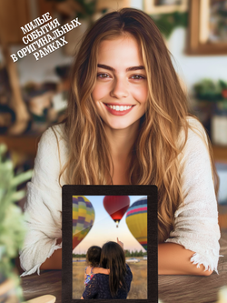 Набор фоторамок 12 в 1 (4шт -15*20см, 8 шт - 10*15см) Венге