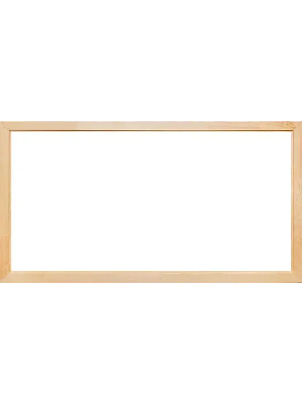 Деревянная рама 55x95 для картин на подрамнике сеч. 40x18