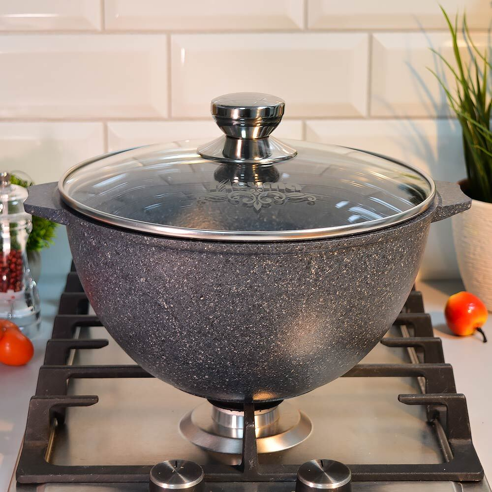 Казан 4л для плова Premium blue