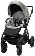 Детская коляска Noordi Fjordi V2 4 в 1 с автокреслом Terra Black и базой 1462814 Grey