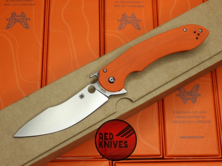 Нож Spyderco Tropen - клинок светлый, рукоять оранж G10