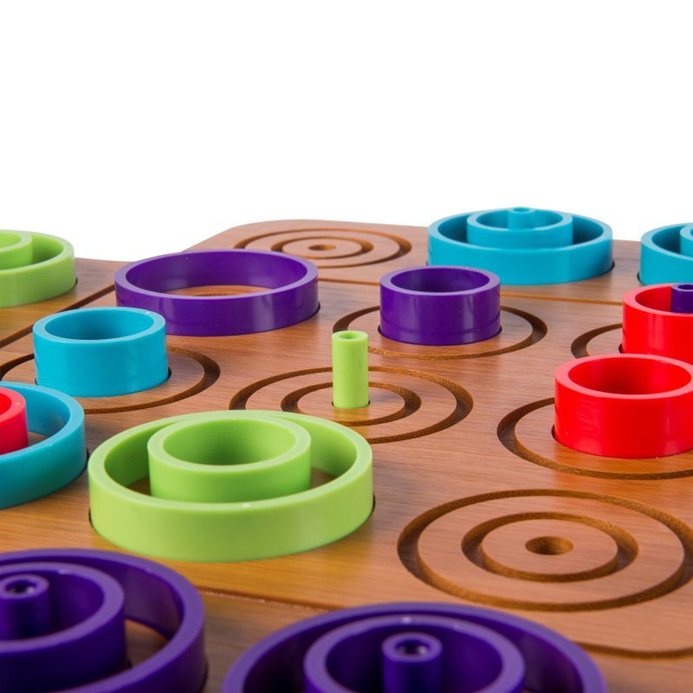 Spin Master - Otrio Deluxe Game Деревянная версия Marbles 6045064
