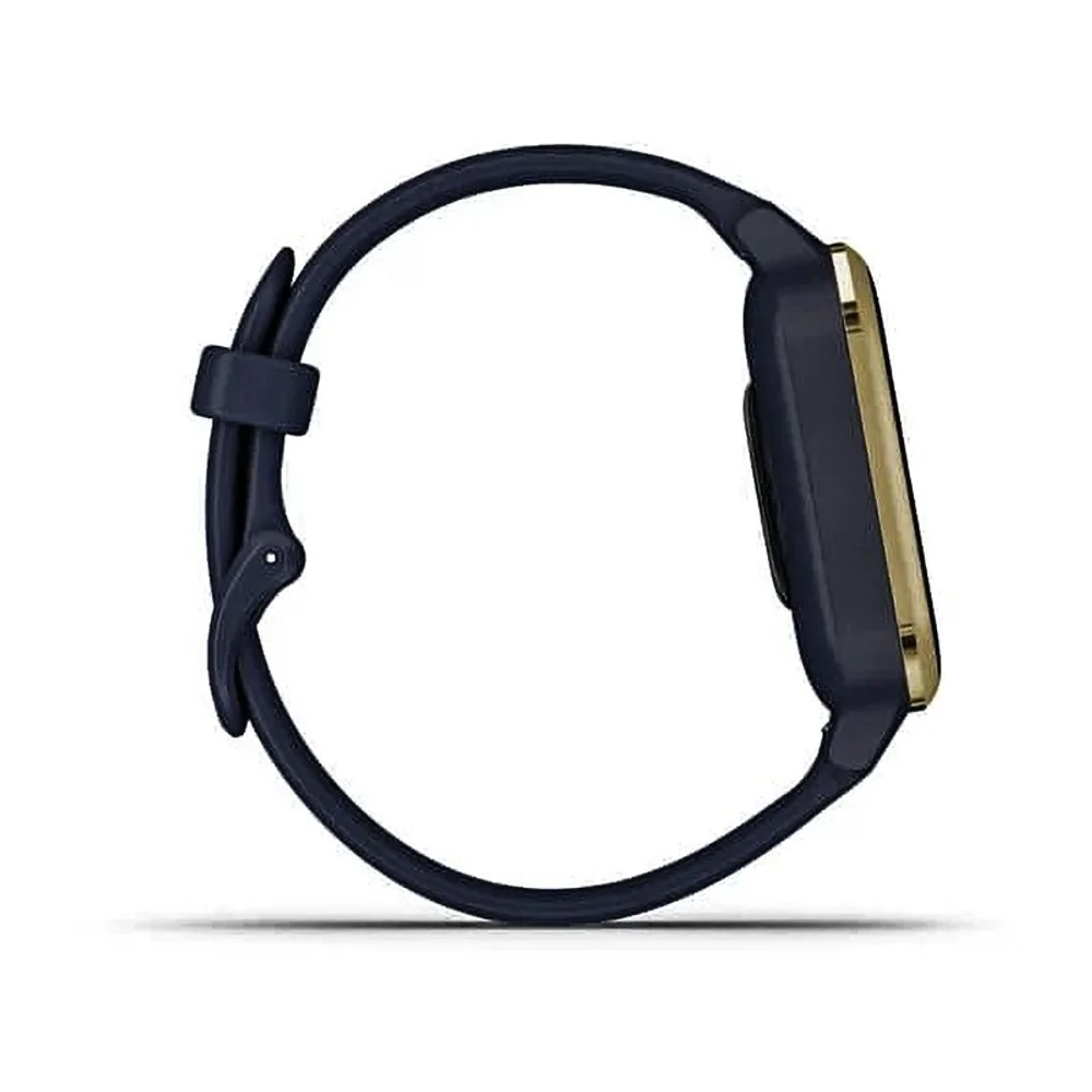 Смарт-часы Garmin Venu Sq Music Edition темно-синий с золотистым алюминиевым безелем 010-02426-12