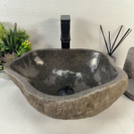 Раковина из речного камня RS-65252 45*37*15 0856