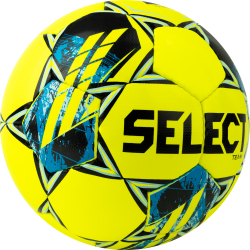 Мяч футб. SELECT Team Basic V23, 0865560552, р.5, FIFA Basic, 32 пан, гл.ПУ, руч.сш., желто-син