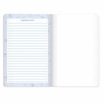 Дневник для музыкальной школы 48 л., обложка кожзам гибкая, термотиснение, BRAUBERG, синий, 105498