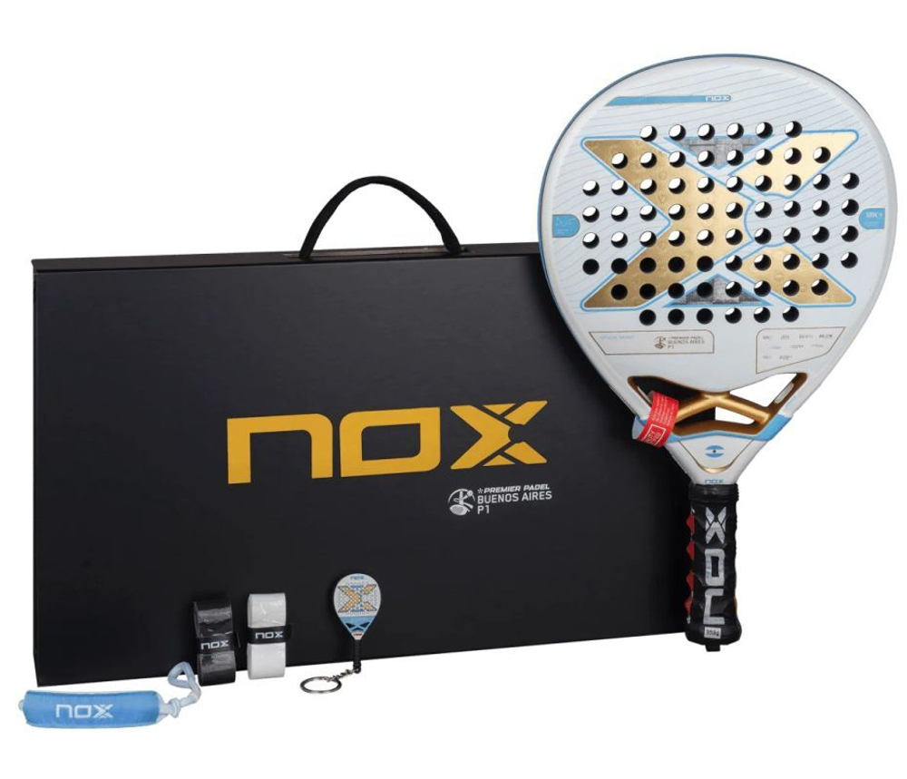Ракетка для Padel NOX AT10 Luxury Genius 18K Buenos Aires Limited Edition 2025