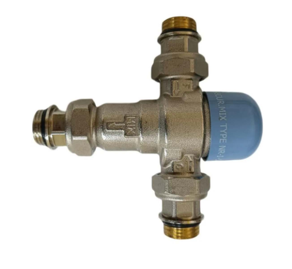 Трехходовой термостатический смесительный клапан VALTEC Thermomix 1/2" не регулируемый VT.MT10NRТ