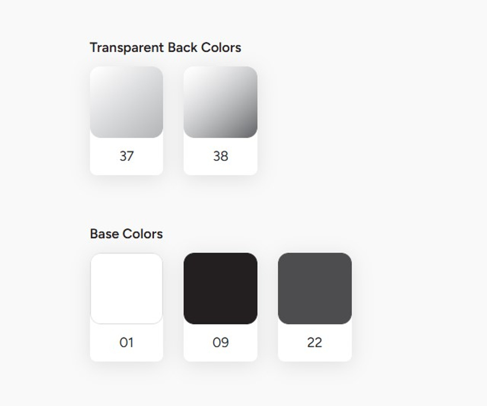 Стул пластиковый Papatya Ego-S, антрацит, дымчатый