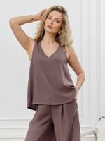 Блузка-топ женская Ясмина-2 Виотекс КАКАО