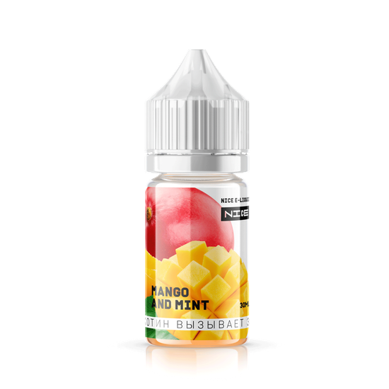 Жидкость URBN Nice (30 мл, 20 мг HARD SALT) Mango and Mint