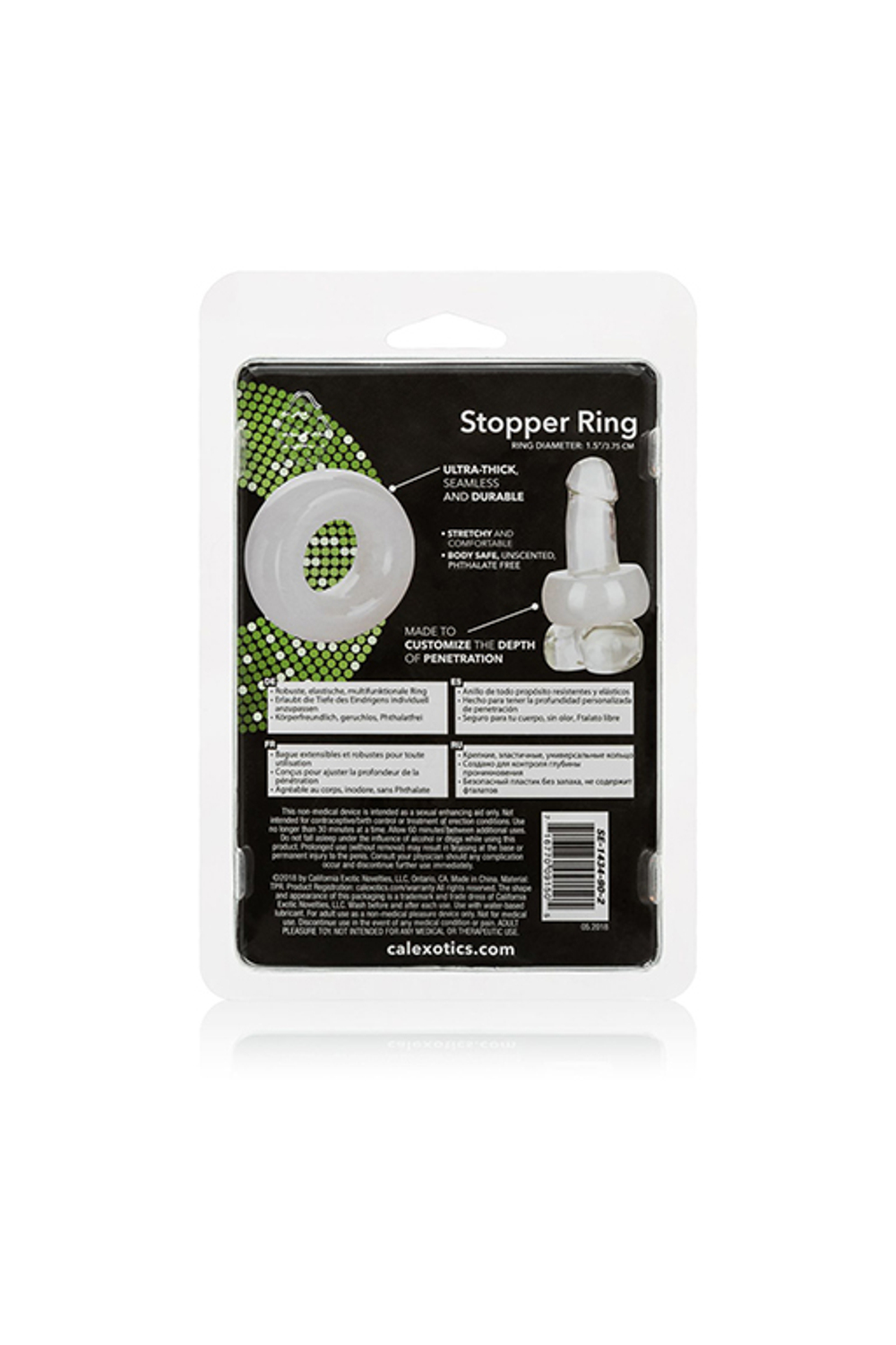 Эрекционное кольцо-бампер Stopper Ring