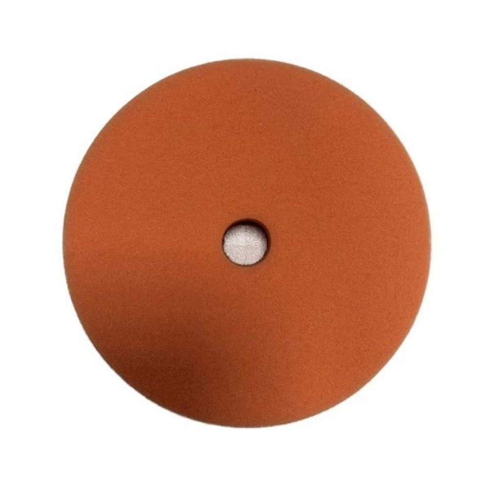 Sandwоx Диск полировальный поролоновый,ср.жесткости,гладкий, оранжевый,150мм, липучка