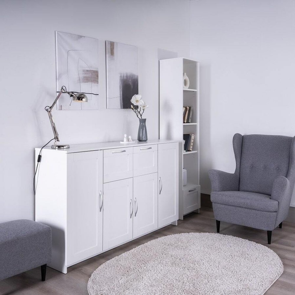 Сириус Тумба 4 двери и 2 ящика