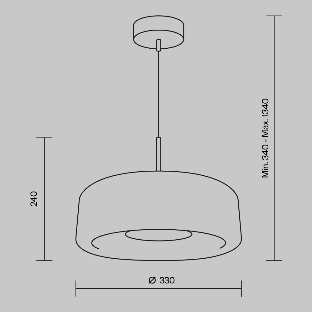 Подвесной светильник Maytoni MADMEN MOD127PL-L6SG
