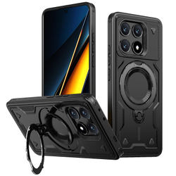 Чехол Magneto Case с кольцом для Poco X6 Pro