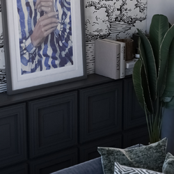 Декоративная панель пенополиуретан, 1500x500 мм