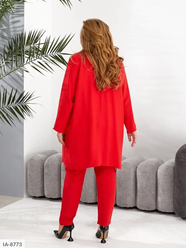 Костюм тройка HZ-1888 Фабрика Моды