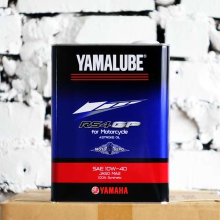 Масло 4Т Yamalube RS4GP 4 stroke OIL 10W-40 MA2 (4л)