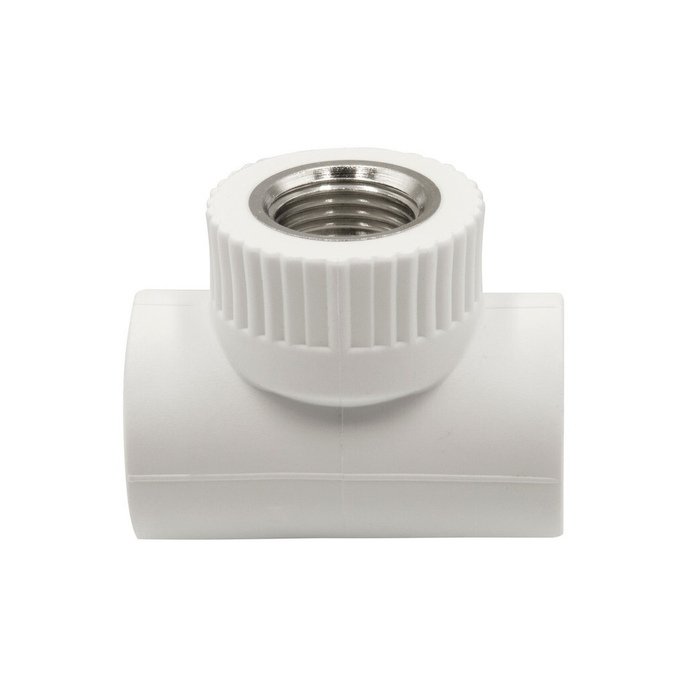 Тройник комб. вн 25х1/2''х25 EVER® plast  БЕЛЫЙ (Россия)