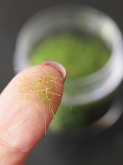 Флок зеленый ворсистый для имитации травы