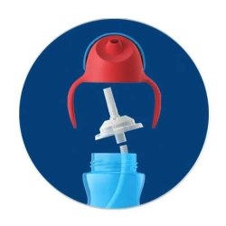 Поильник с трубочкой Philips AVENT SCF793/02, 200 мл, с 9 месяцев, фиолетовый