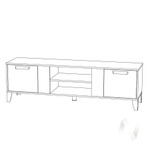 Тумба ТВ Парус-7