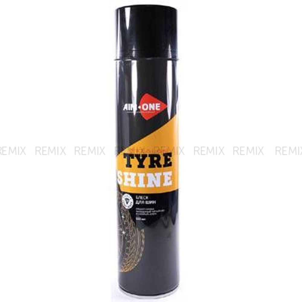 Блеск для шин( без пены)AIM-ONE 650 мл (аэрозоль).Tyre shine (without foam) 650ML TS-500
